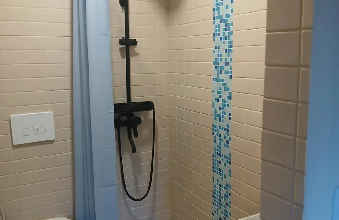 Dusche in der Pension Ambiente